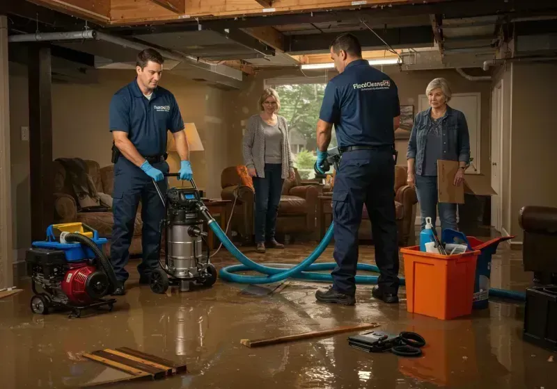 Basement Water Extraction and Removal Techniques process in Hickory Hills, MS